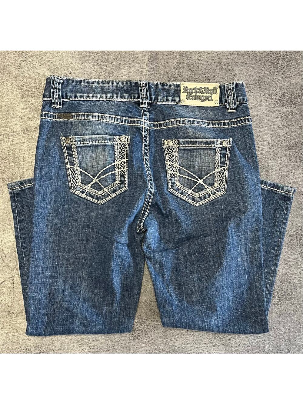 Rock & Roll Cowgirl Y2k Capri Jeans